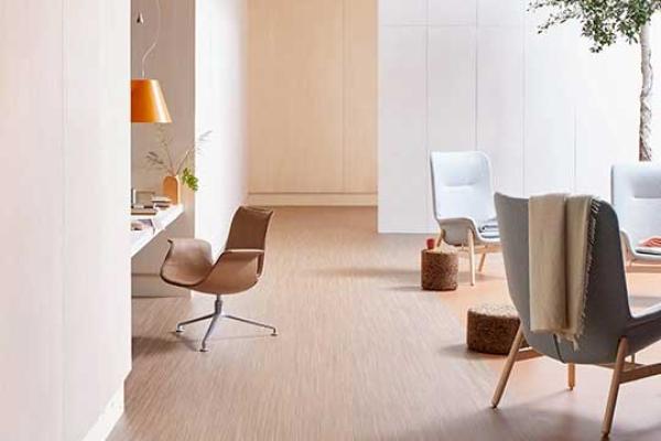 Marmoleum Striato 5254 Red Horse