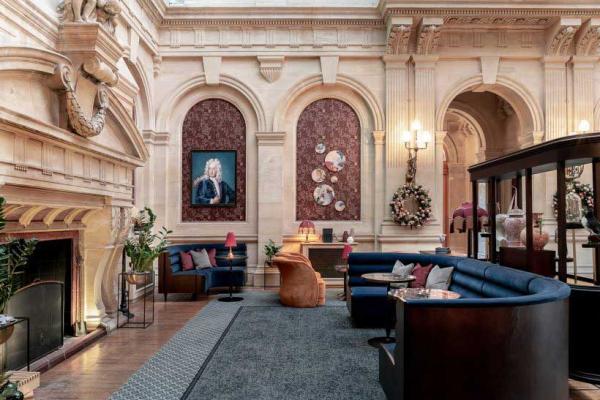Zakázkový koberec Heythrop Park Hotel